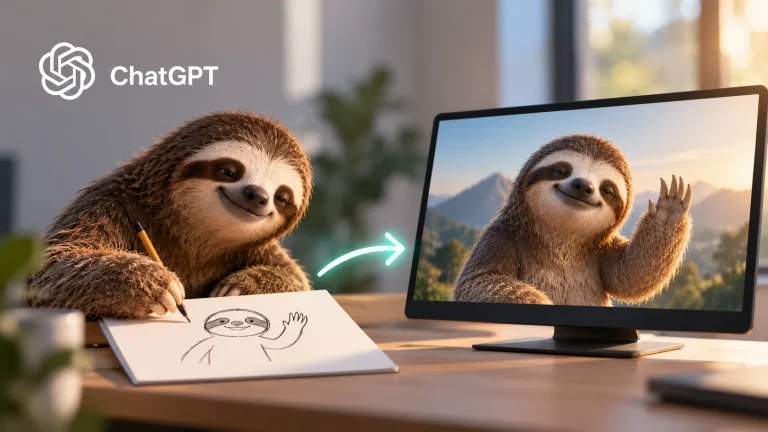 ChatGPT Images 2.5 vázlatból kész képet generál – CreativeSpot