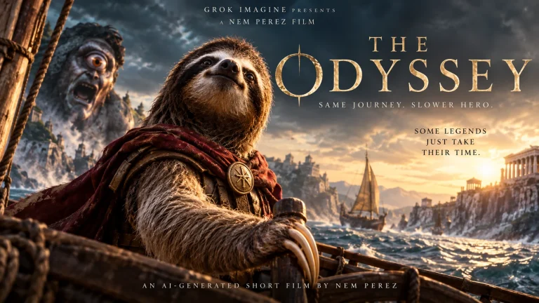 Grok Imagine The Odyssey AI-film lajháros CreativeSpot indexkép